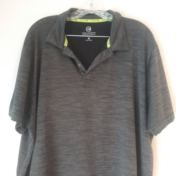 Free Country Ultimate Comfort Men's size XXL gray and black Top - Picture 2 of 16